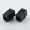 RJ11 to RJ45 180 Degree female Network Connector STP In-line CAT6a rj45 keystone jack
