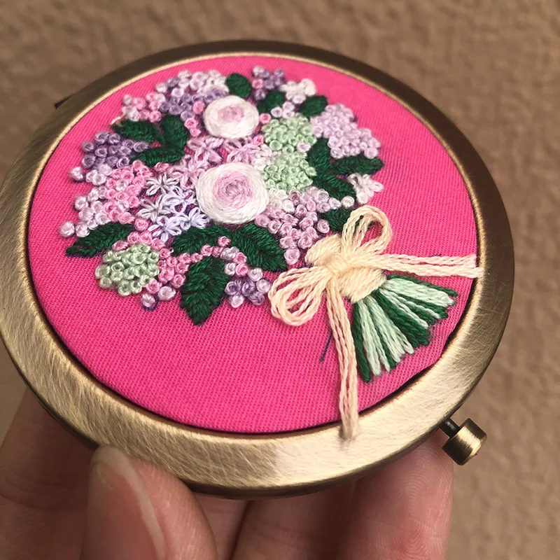 
cross stitch thread embroidery FLOWER Multi Patterns Chinese hoop Embroidery 