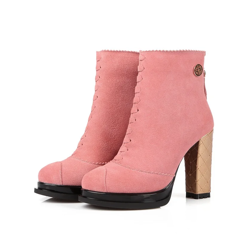 Cheap Pink Doc Marten Boots For Women 