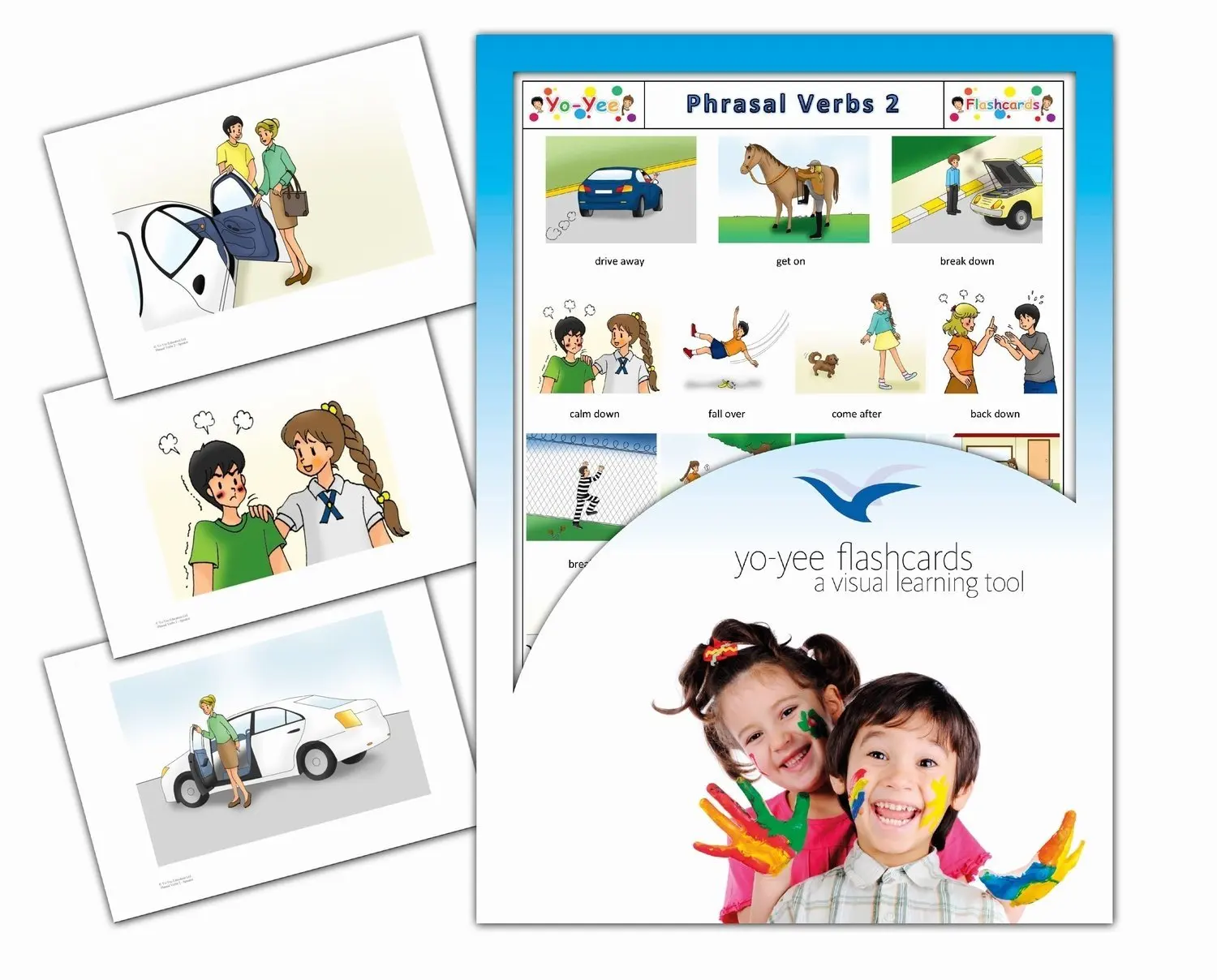 Visit 2 verb. Phrasal verbs Flashcards. Action verbs Flashcards for Kids. English Phrasal verbs Flashcards. Phrasal verbs for Kids Flashcards.