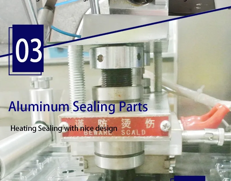 MY-80 blister  packing machine full detail 3