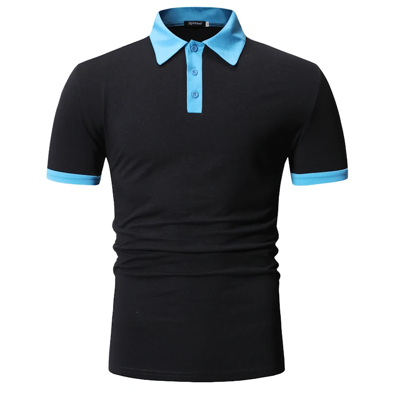 Wholesale Navy Blue Golf Shirt Fit Polo Shirts Custom Men Polo T Shirts ...