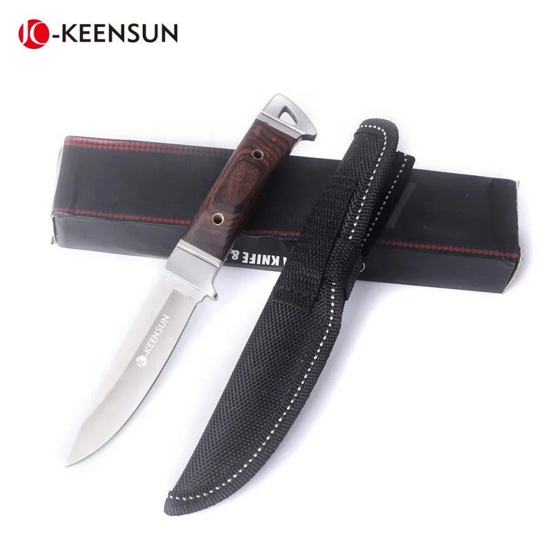 
High quality CL0607 fixed blade stainless steel survival hunting knife 
