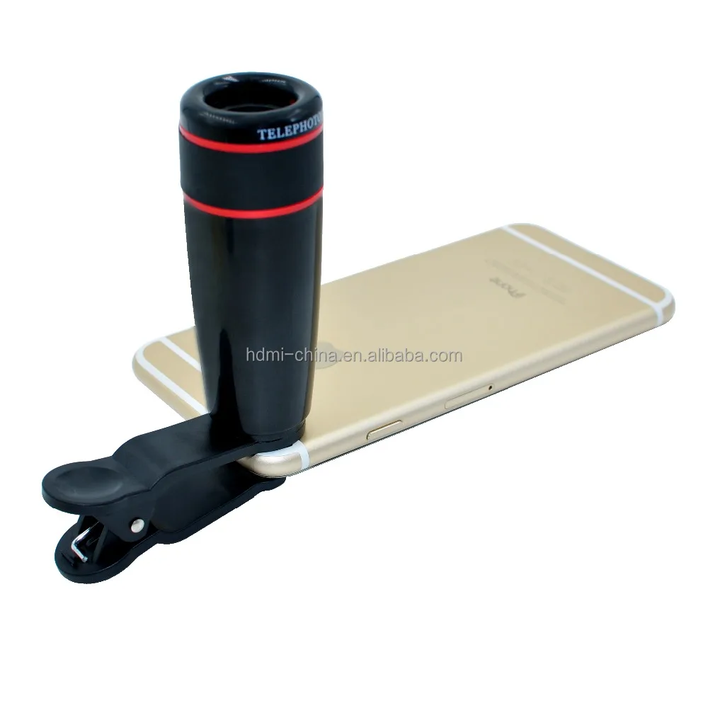 
Portable Universal Clip 8X Optical Zoom Mobile Phone Camera Lens Kit For Android 