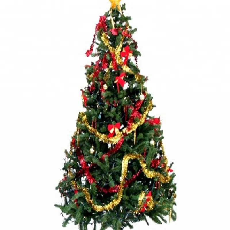 
Decorated 20Ft 30Ft 40Ft 50Ft Giant Outdoor Lighting Christmas Tree With Decoration Balls 