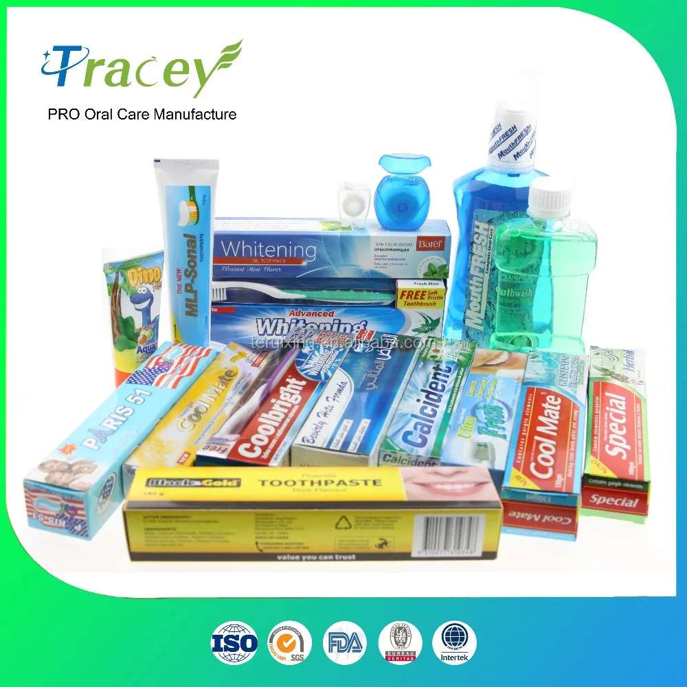 Oem Private Brand Fluoride High Quality Tooth Paste Cheap China
