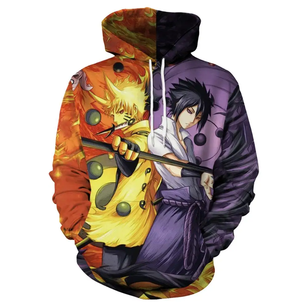 

NADANBAO Brand Popular Anime Costume Hoodies Sweatshirt 3D Printed Sublimation Hoodies streewear loose Hoodie for Mens