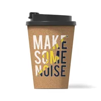 

Hand to go mug travel car cup coffee easy to take PP 450ml mug with lid