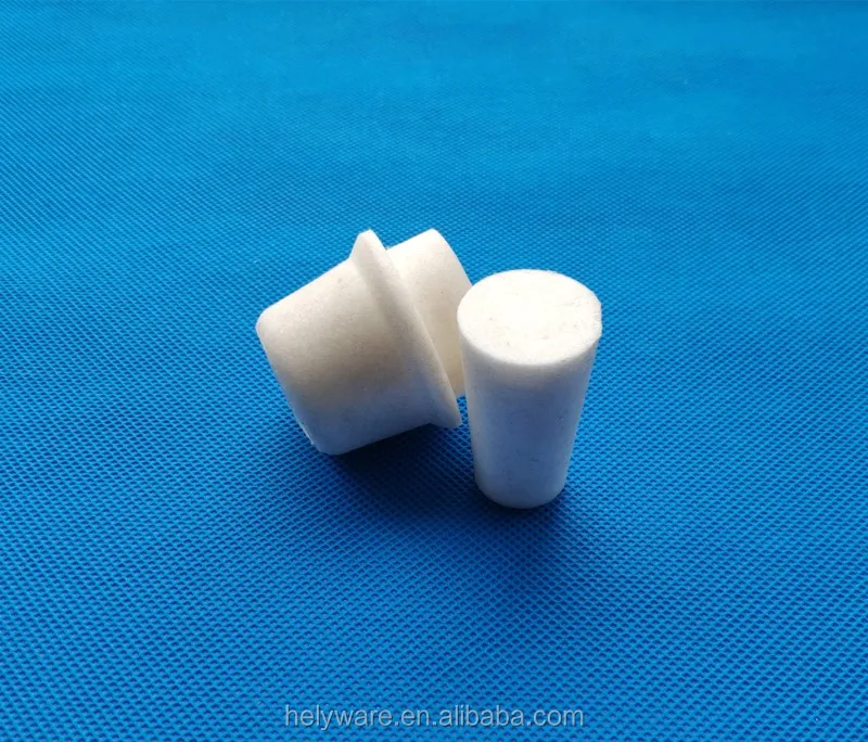 18/22mm to 58/68mm Porous foam Lab use silicone tapered Stopper bung for erlenmeyer conical