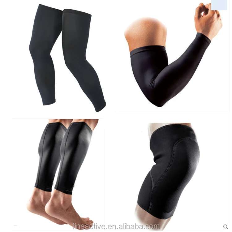 Private Label Custom Copper Calf Ankle Brace Arm Elbow Knee Compression Sleeve Support.jpg