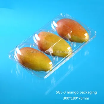 Mango Packaging In Store 3 Pack Plastic Mango Packaging Box - Buy Mango Packaging Box,Plastic ...