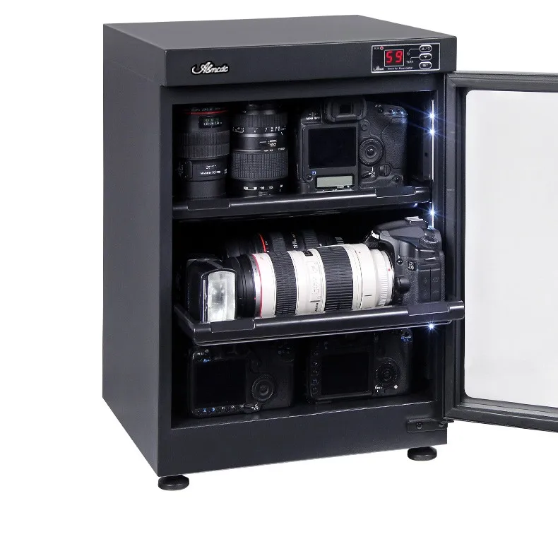 
65L electric dry dehumdification box for camera lens dehumidifier 