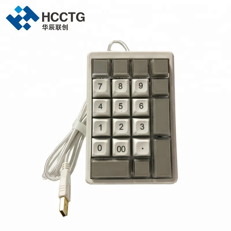 21 Key Smart Numeric Mini Programmable USB Pin Pad KB21UN