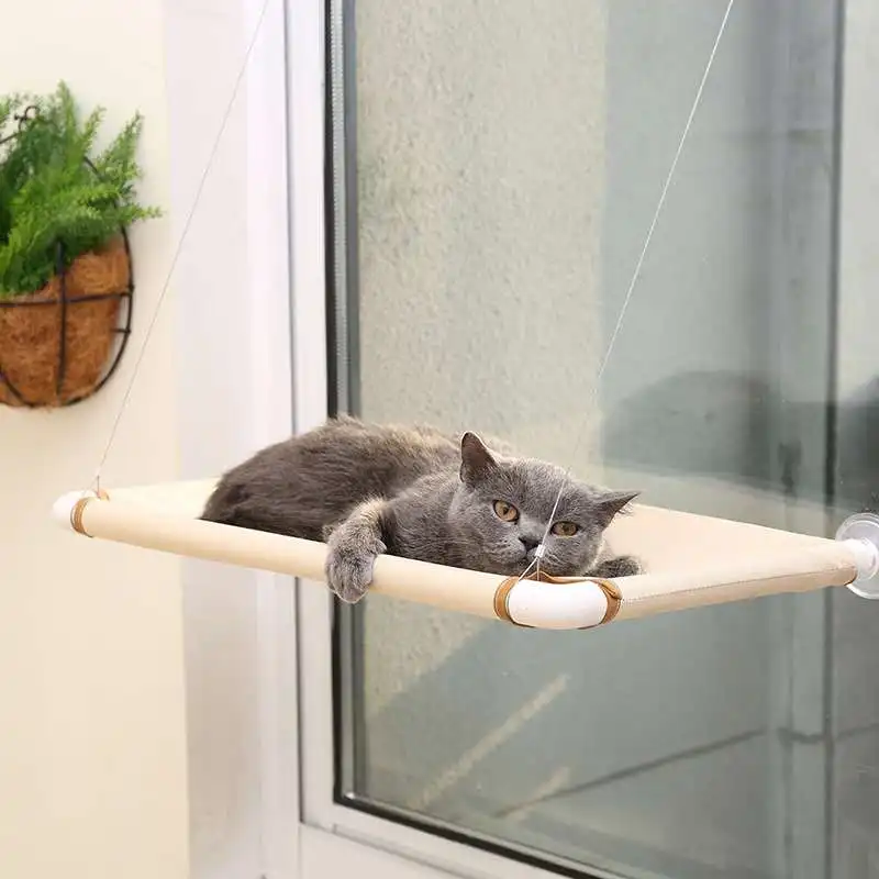 

Competitive Price Durable Cat Window Perch Mini Cat Bed Hammock, Black