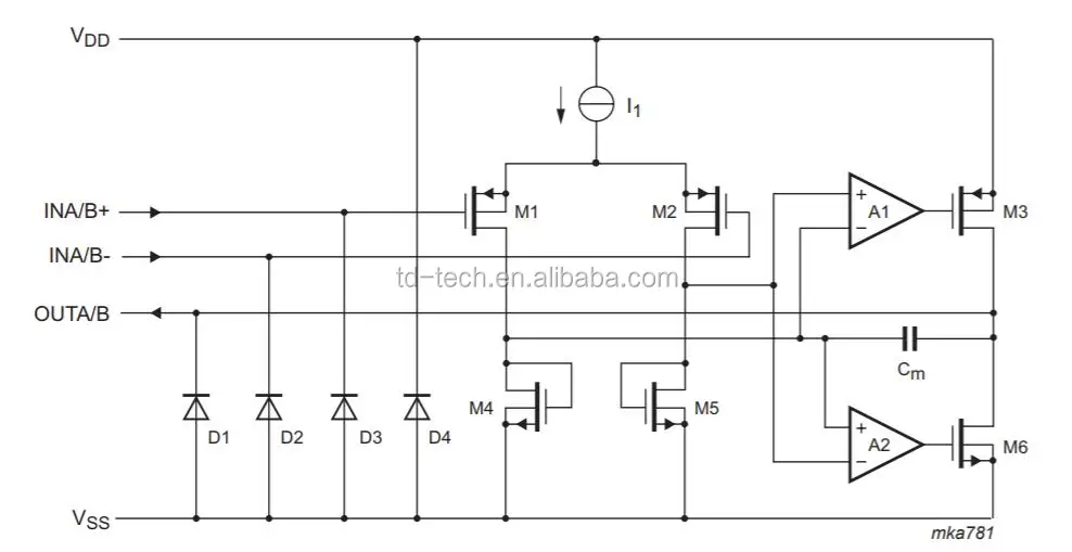 Схема включения tda1308