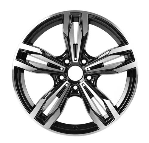 
15 16 17 18 inch 5 spoke machine face positive ET 5x120 alloy wheel rims for car 