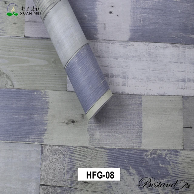 Vintage Wood Grain Wall Sticker Peel and Stick Wallpaper