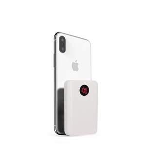 Portable 10000 mAh Power Bank Dual USB LED Display