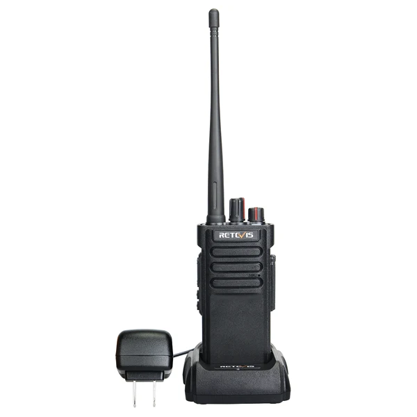 

Retevis RT29 10W IP67 Waterproof VHF analog Walkie talkie 136-174MHz VOX 3200mAh 16CH Monitor Scan Scrambler Handheld 2Way Radio