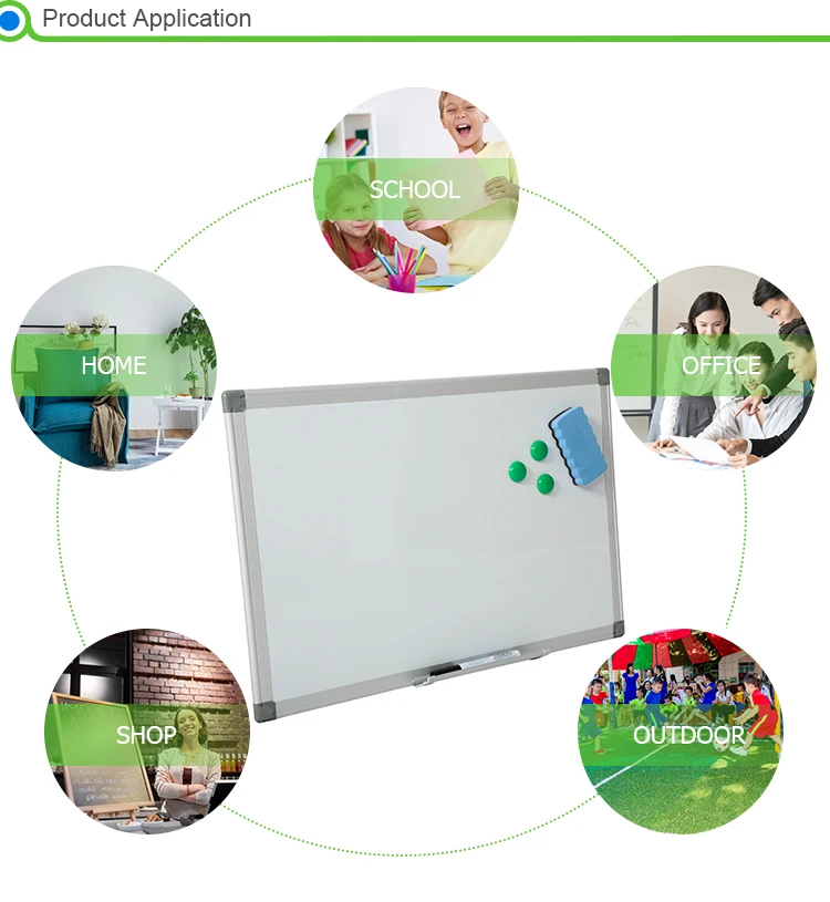 Magnetic Dry Erase Kids Painting Writing White Board for School