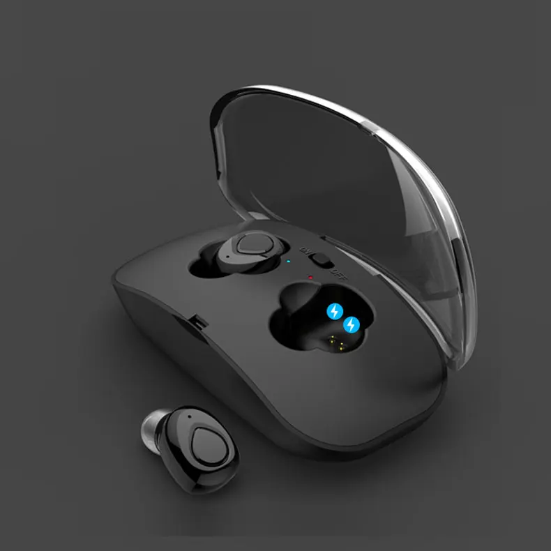 

High Quality New Arrival Water Proof Mini Wireless Earbuds Stereo Mini Wireless Blue Tooth Headset Stereo Black Earbuds, Black;white;gold
