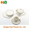 Ceramic dinnerware sets porcelain tea set enameled including saucer pot bowl and cup