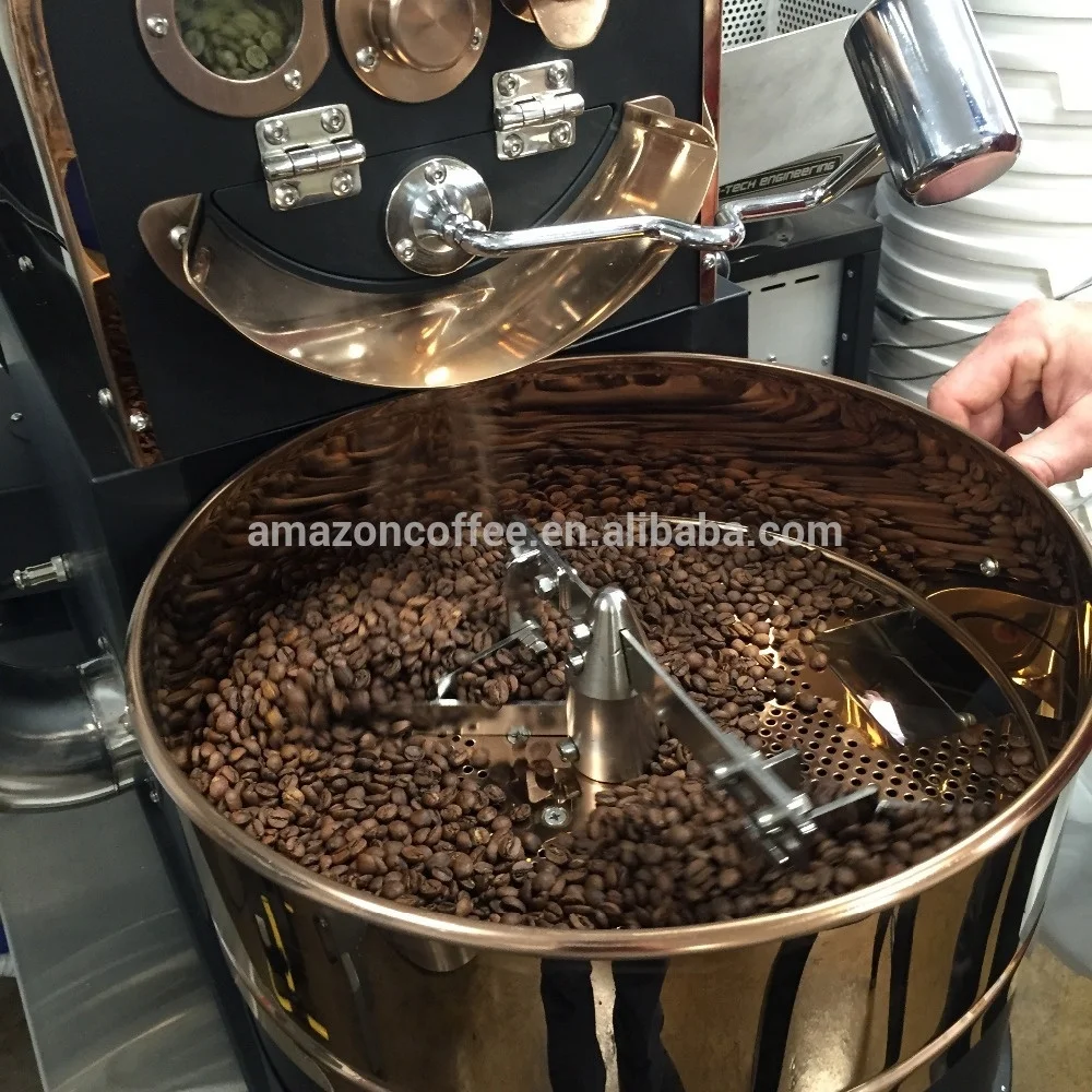 
Dalian Amazon commercial industrial coffee bean roaster/roasting machine 1kg 1.5kg 2kg 3kg 6kg for sale 