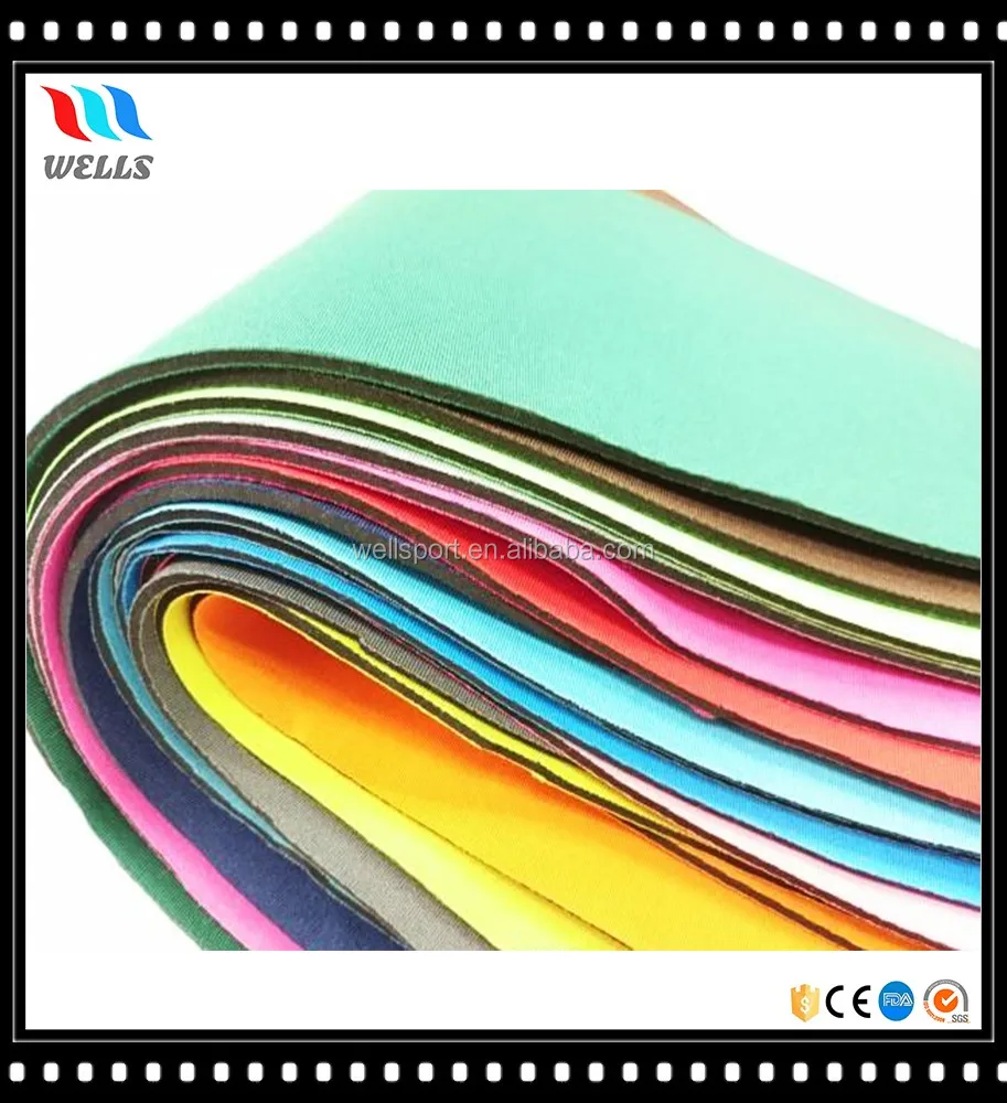 colored rubber sheets