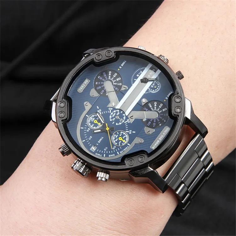 

2019 Wholesales DZ73 watch man clock leather OEM luxury high quality bracelet watches men Factory price fashion watch, 12pcs