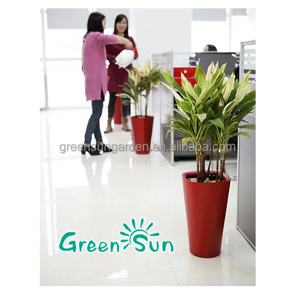 oxygens33 greensun nursery self watering system plastic pot pottery cheap china planter manufacturer lechuza
