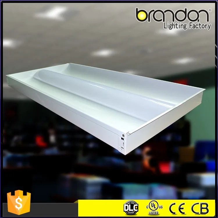 Hot 2x4 Motion Sensor Lay In Recessed Office Fixture Led Ceiling Panel Light Buy Led Ceiling Panel Light Led Recessed Light Motion Sensor Led