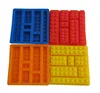 Customs Building Bricks Silicone Ice Cube Trays For Lego Square Shape Silicone Ice Molds Cake Mold Jelly Candy DIY