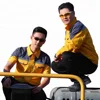 Wholesale quality cheap factory construction industrial long sleeve safety worker and labor workwear uniform