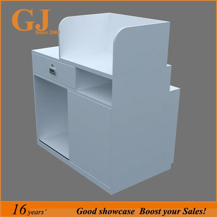 Wooden Mobile Shop Counter Furniture Design Cash Counter Furniture