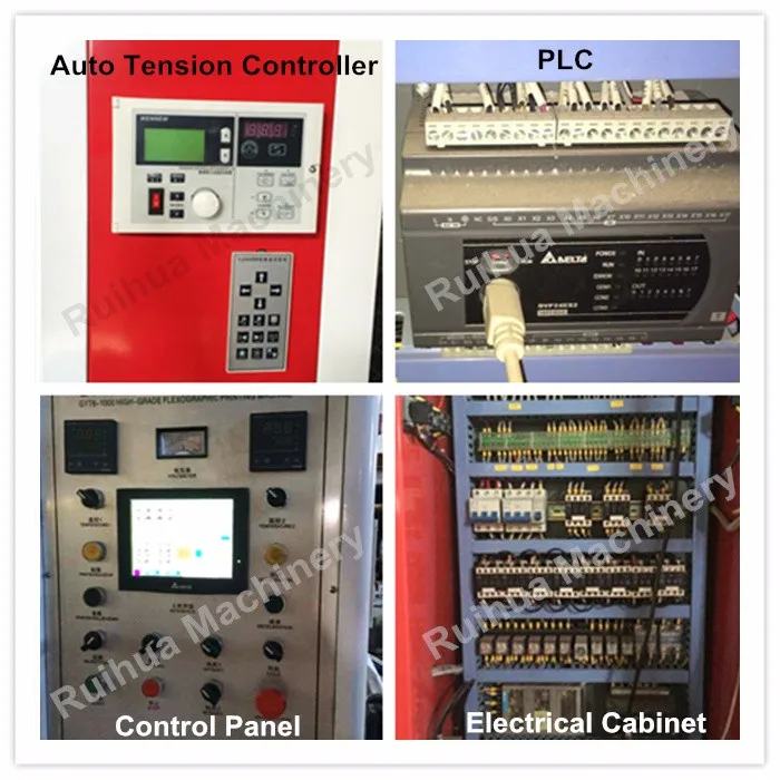 GYT 6 Color Flex Printing Machine Flexo Printing Machine Fexographic Printers Flexo Printing Press