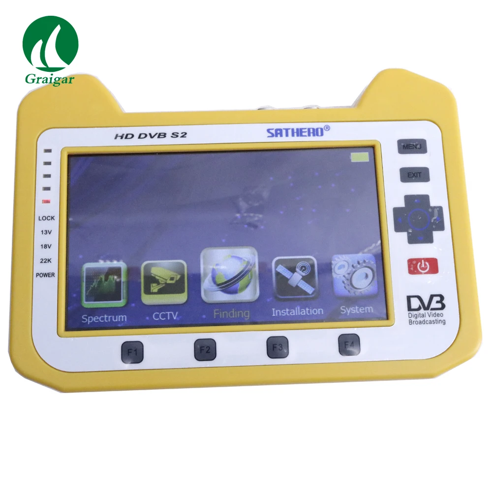 

Digital Satellite Finder Meter SH-900HD Real Time Spectrum Analyzer Multi-purpose Design