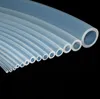Eco-Friendly Custom Heat Resistance Transparent Good Elastic Food Grade Clear Silicone Rubber Tube Hose Pipe