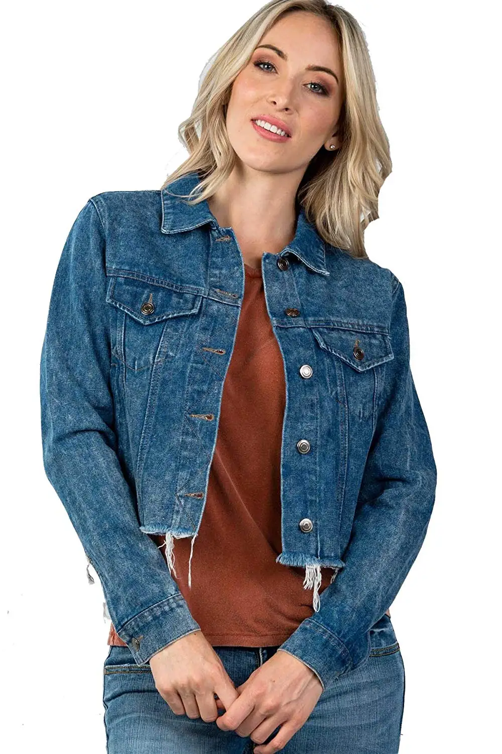 denim bolero shrug