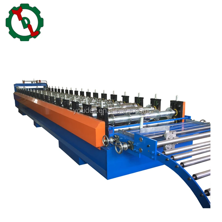 
High Grade No.45 Forged Steel Clip Lock Standing Seam Metal Roof Sheet Making Roll Forming Machine 