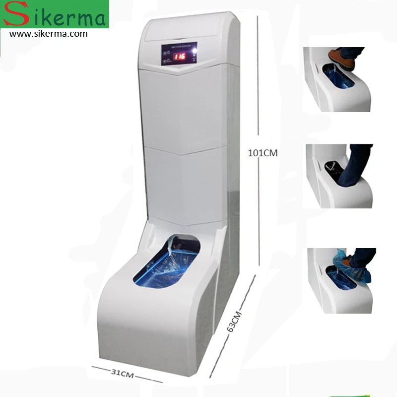 
Advantages new model automatic shoe cover machine for laboratory shoe 