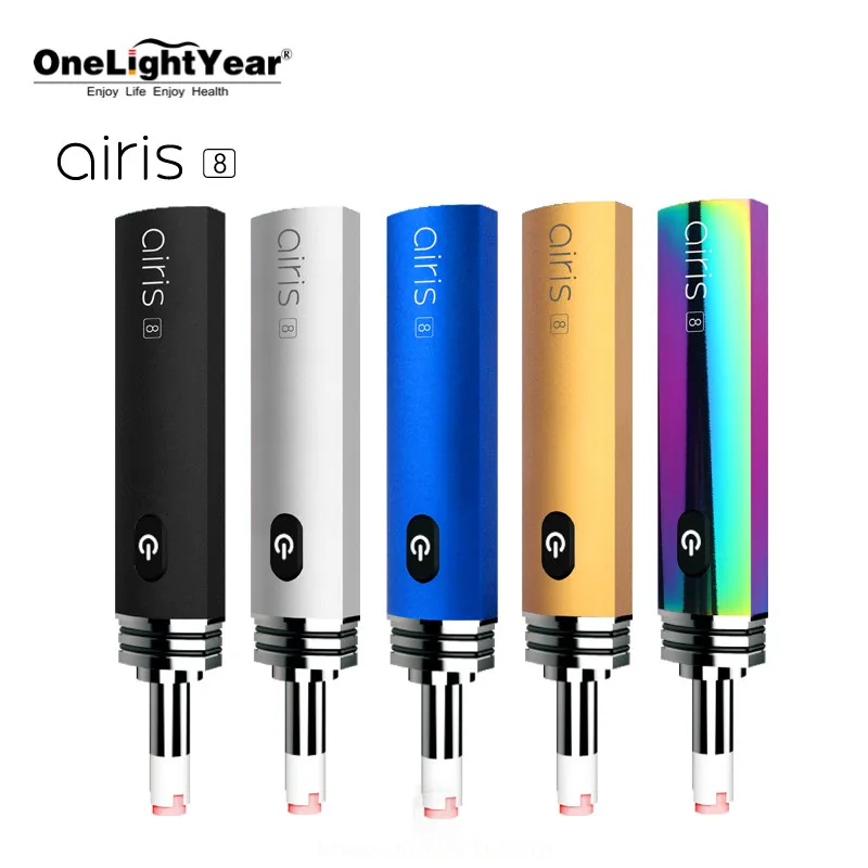 

Original authentic Airis 8 dip and dab wax vape pen with Rechargeable adjustable voltage preheating vape battery