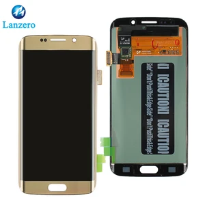 High Quality Cell phone lcd screen for Samsung S6 edge g925f lcd display complete