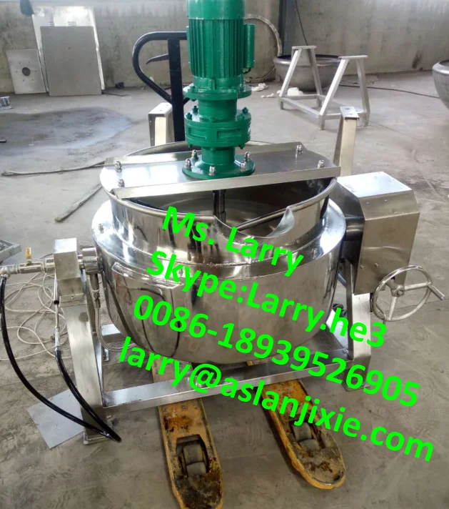 Cooking Jacketed Kettle For Chili Sauce/beef Paste Making Machine/beef