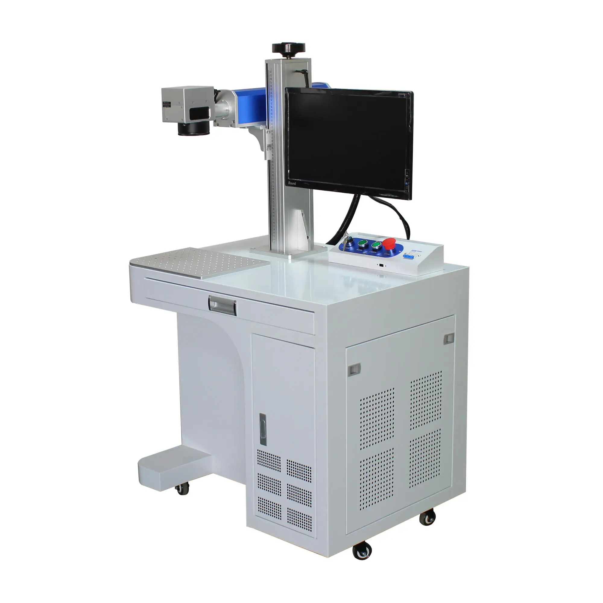 2 Years warranty high precision portable 20w fiber laser marking machine