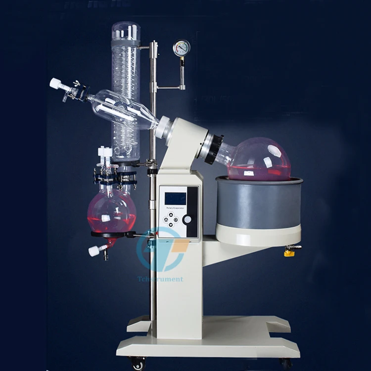r-1005 5l lab vacuum glass rotary evaporator with electric lift