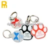 Customized printing logo pet id tag qr /laser engraved metal qr code pet id tags