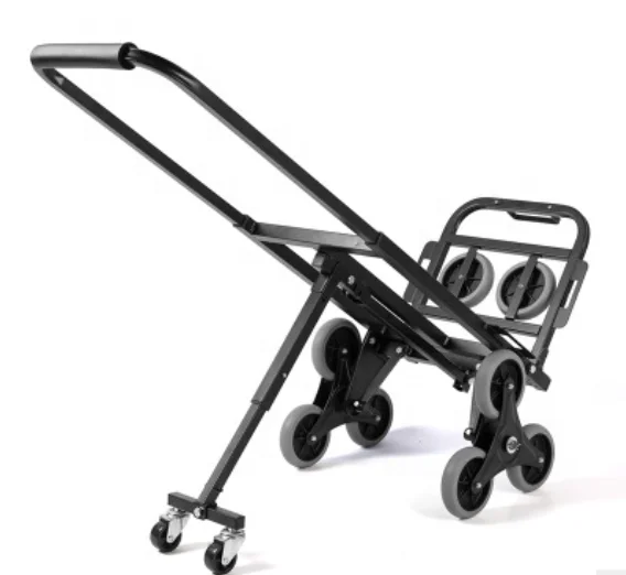 
6 wheels stair climber Three-whee hand portable cart folding small handy cart luggage trolley 