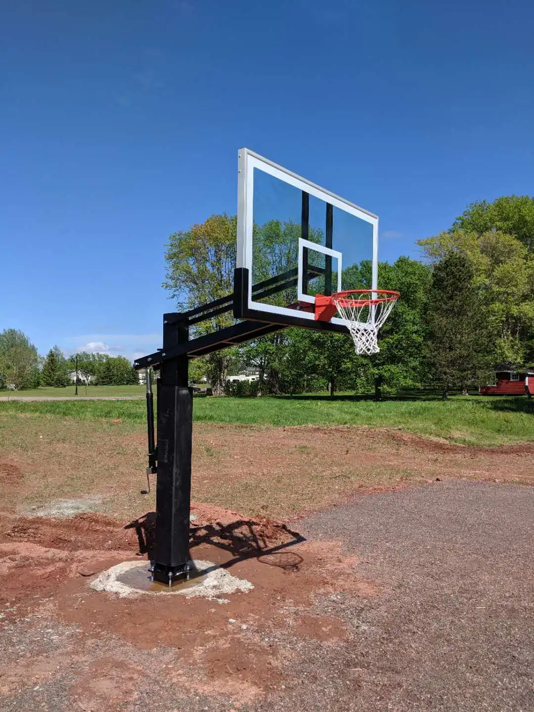 Outdoor In Ground Basketball Hoops