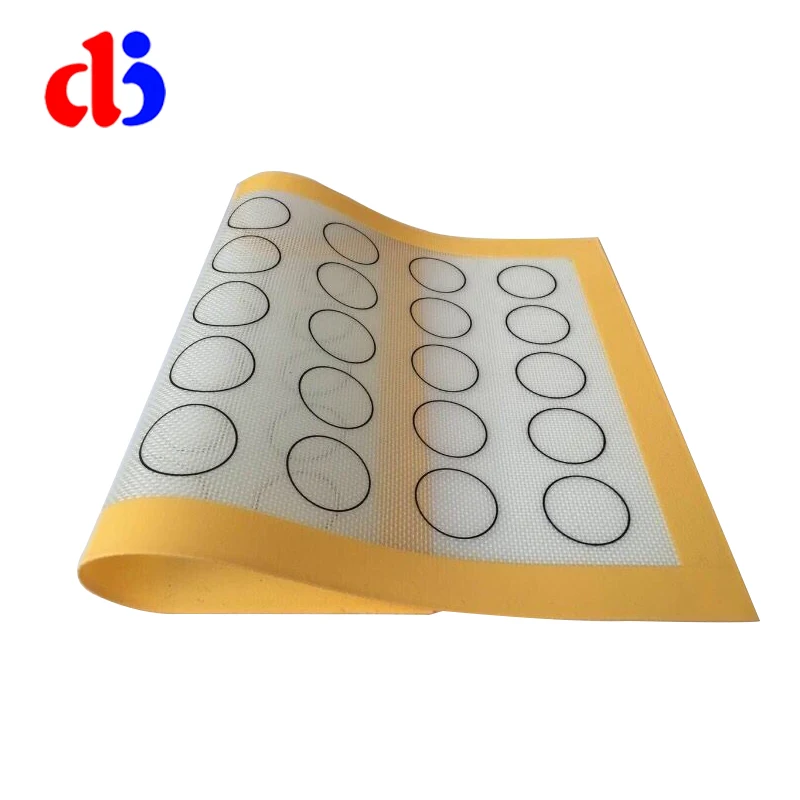 

Dongjian Custom Size Macaron Anti-slip barbecue silicone baking mat