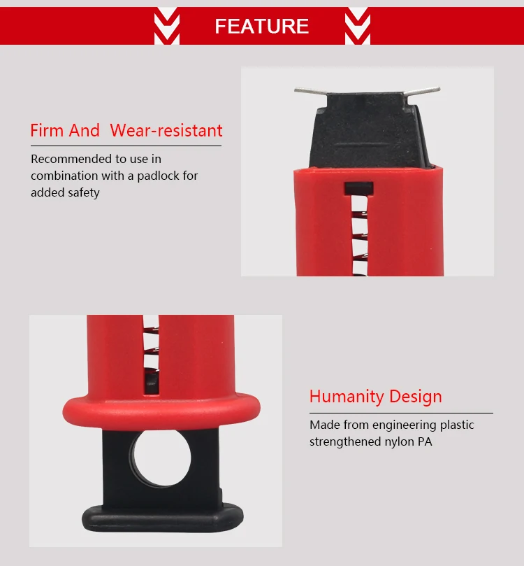 Safety Clamp On Circuit Breaker Lockout Device